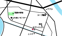 岡山市南区浦安本町分譲地地図